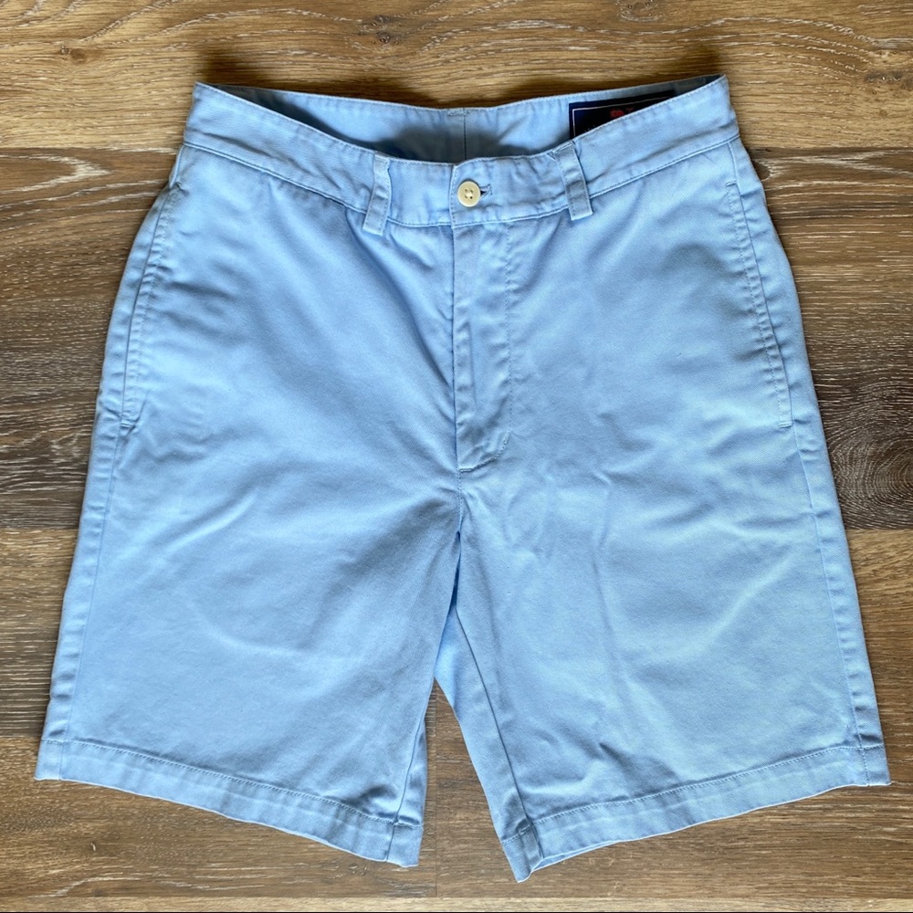 Vineyard Vines Club Chino Shorts 9” inseam blue